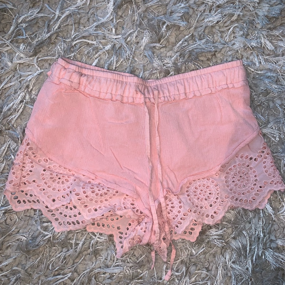 Pink shorts